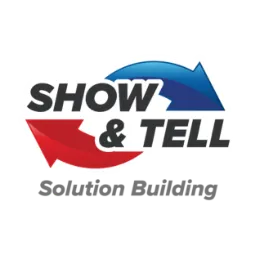 Show & Tell Solution Building Logo