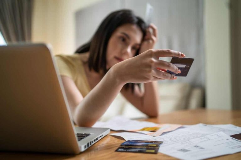 Women stresses about money