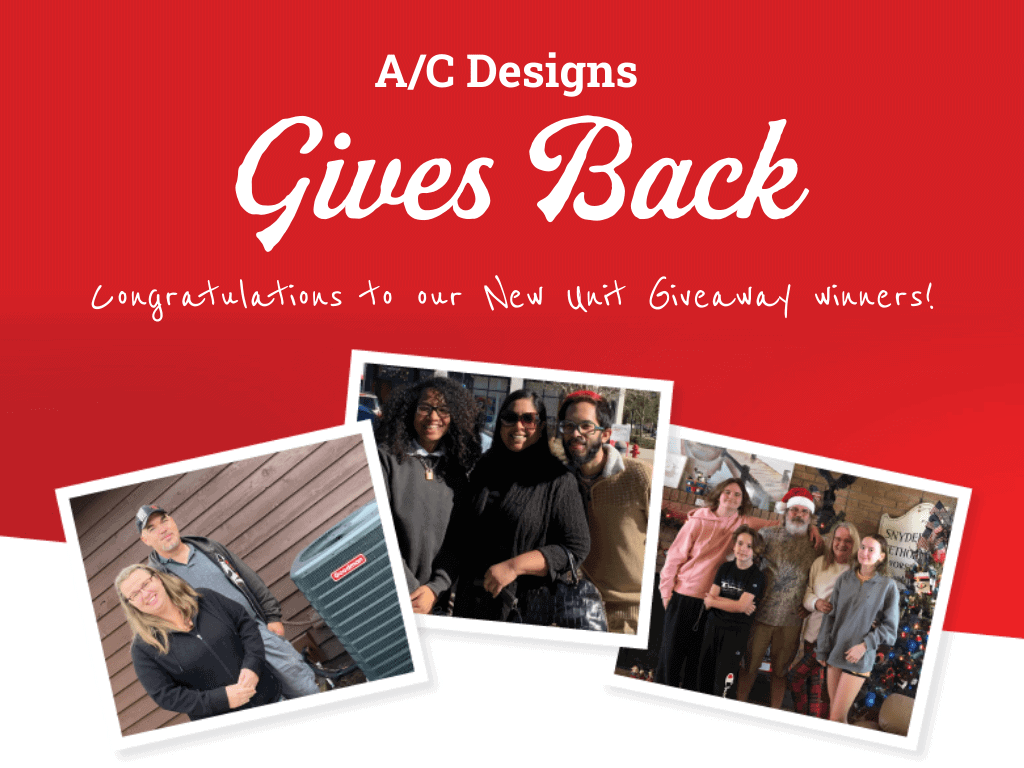 A/C Designs Gives Back