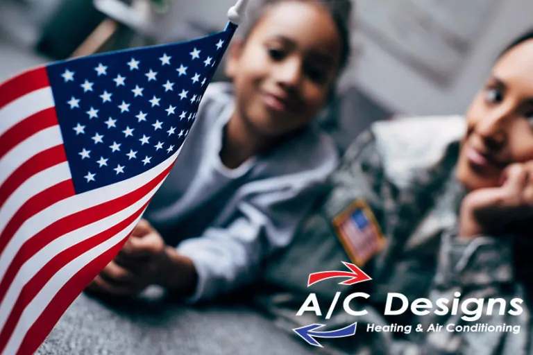 A/C Designs Partners with Wish For Our Heroes to Help Local Military Family