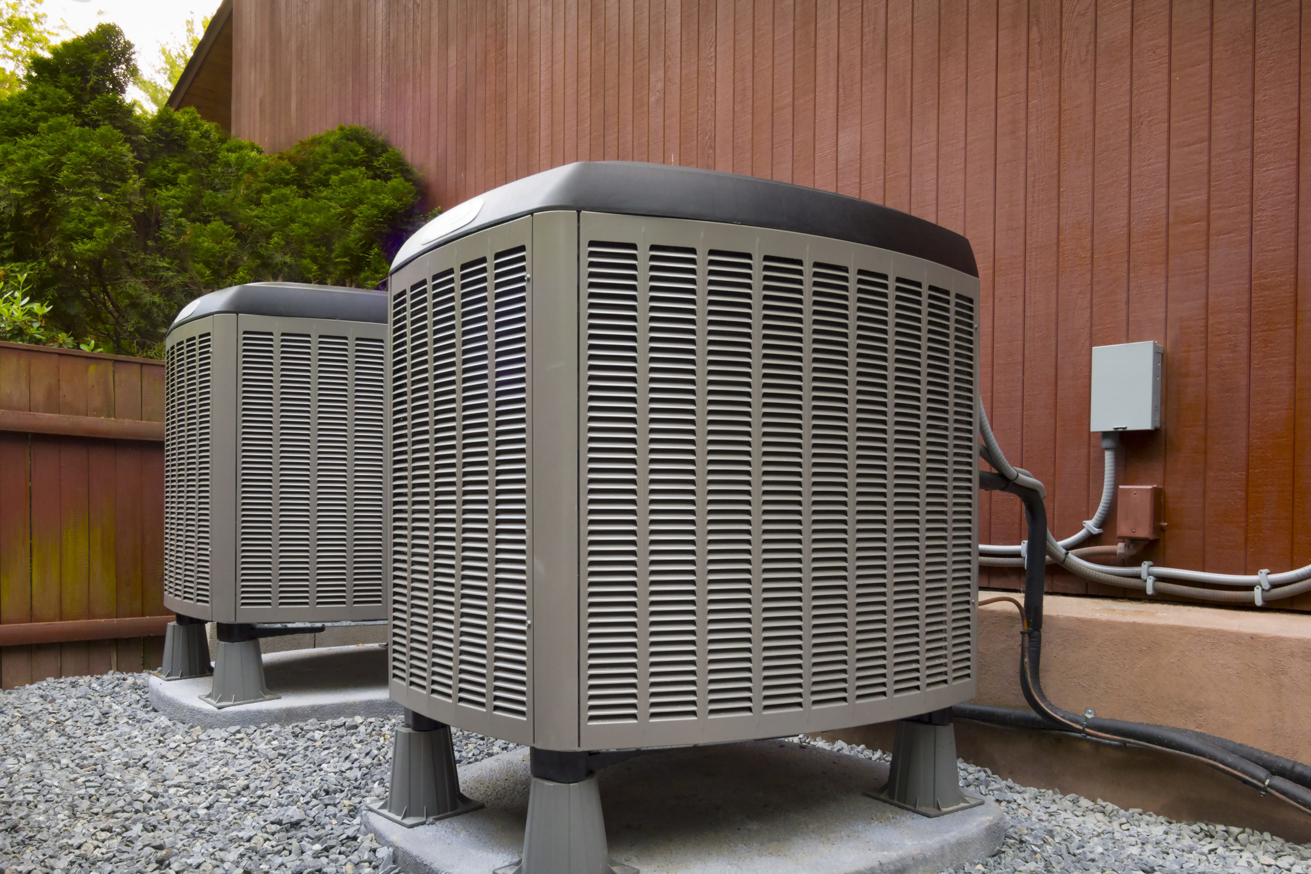 HVAC heating and air conditioning residential units** Note: Soft Focus at 100%, best at smaller sizes